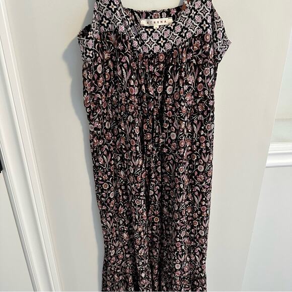 Xirena Printed Cotton Maxi Dress Small - Picture 5 of 11